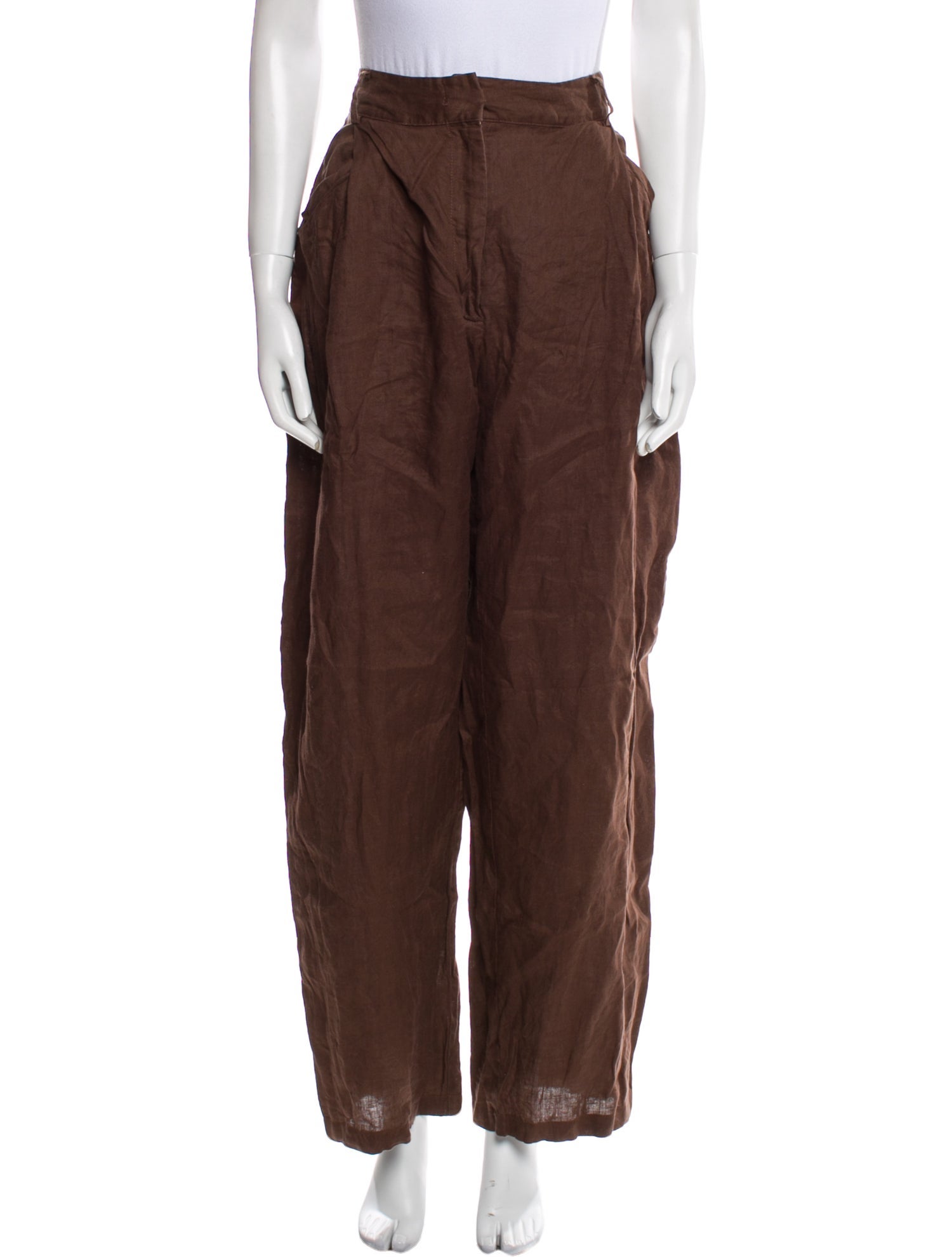 Aexae Linen Wide Leg Pants