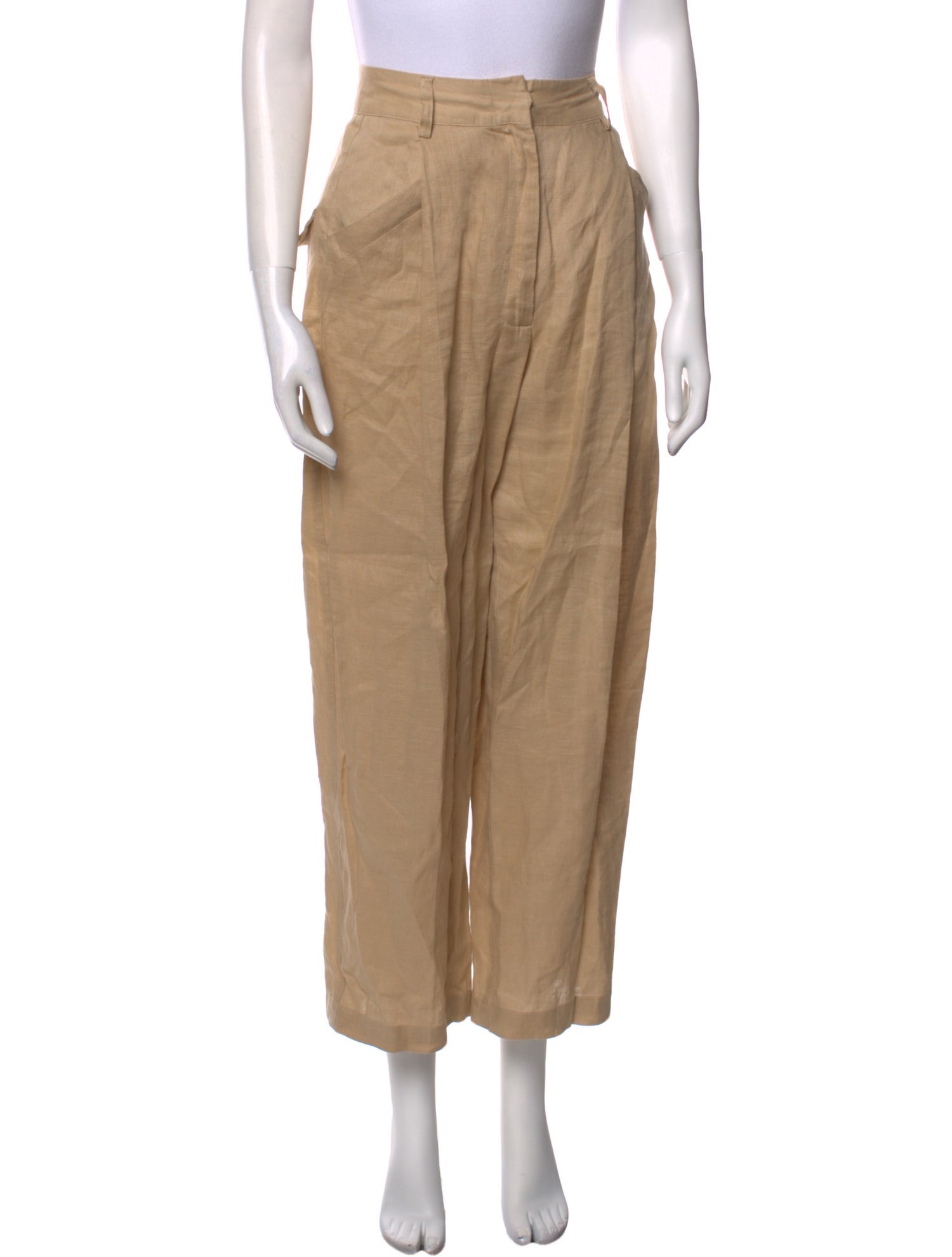 Aexae Linen Wide Leg Pants