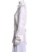 Aexae Linen Long Sleeve Button-Up Top
