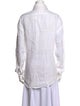 Aexae Linen Long Sleeve Button-Up Top