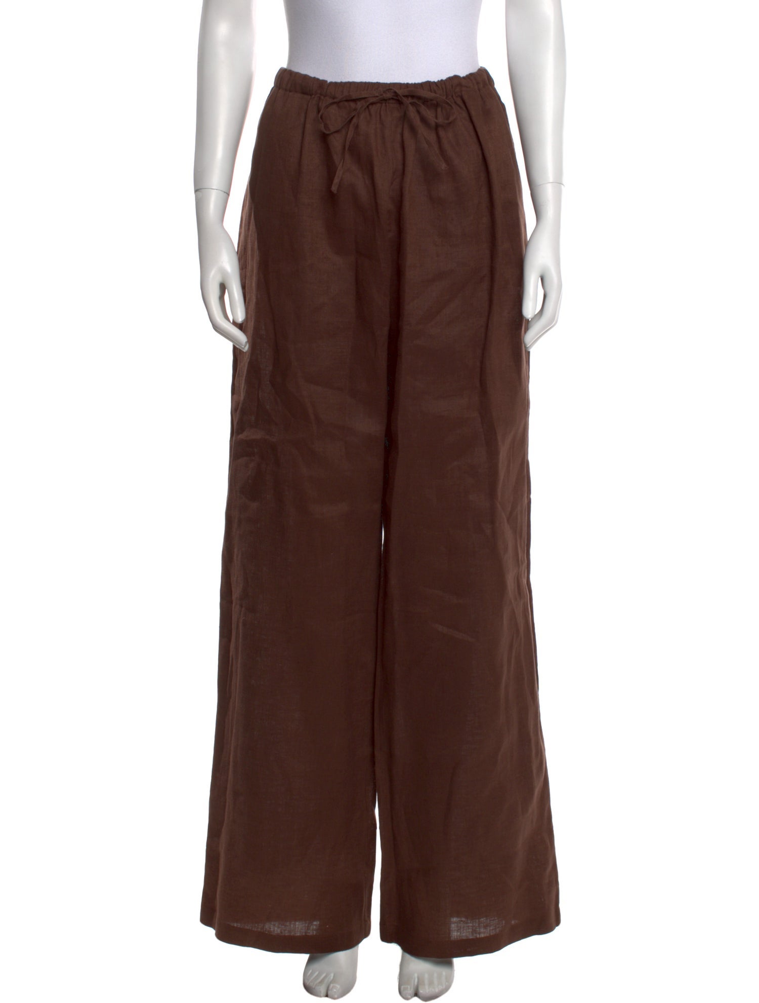Aexae Linen Wide Leg Pants