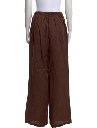 Aexae Linen Wide Leg Pants