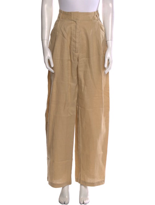 Aexae Linen Wide Leg Pants