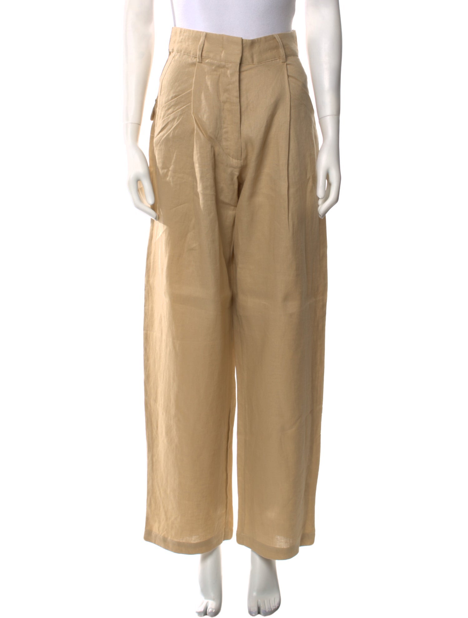 Aexae Linen Wide Leg Pants