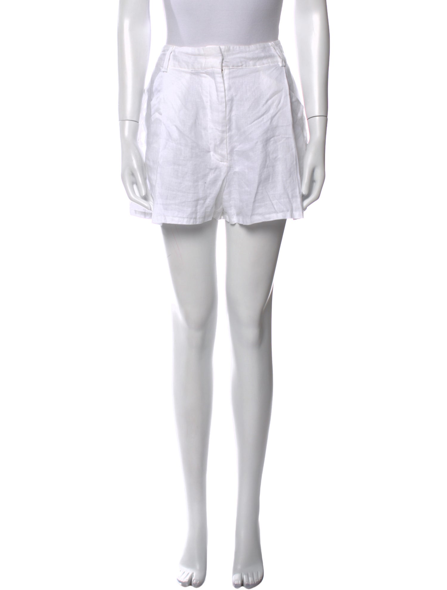 Aexae Linen Mini Shorts