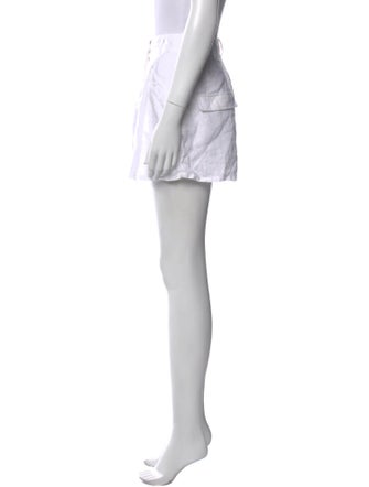 Aexae Linen Mini Shorts