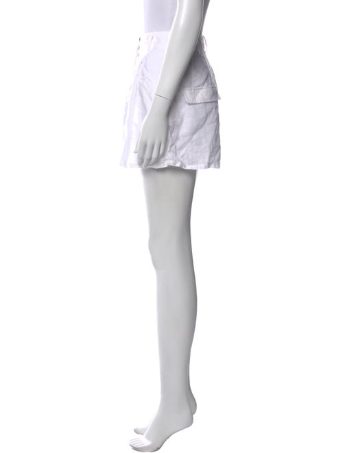 Aexae Linen Mini Shorts