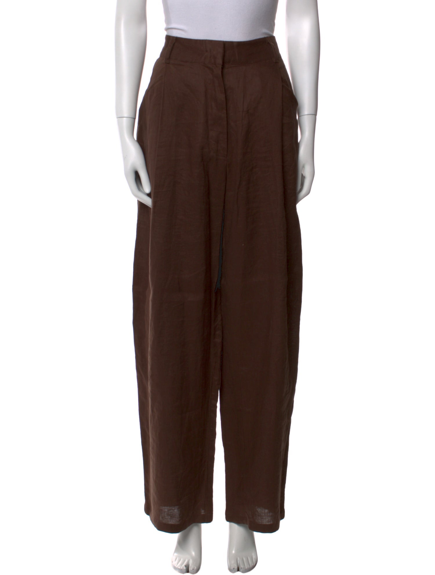 Aexae Linen Wide Leg Pants