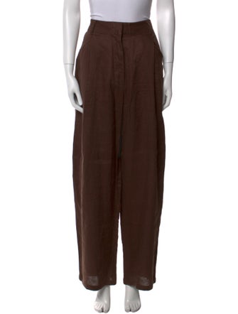 Aexae Linen Wide Leg Pants