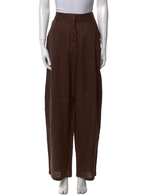 Aexae Linen Wide Leg Pants
