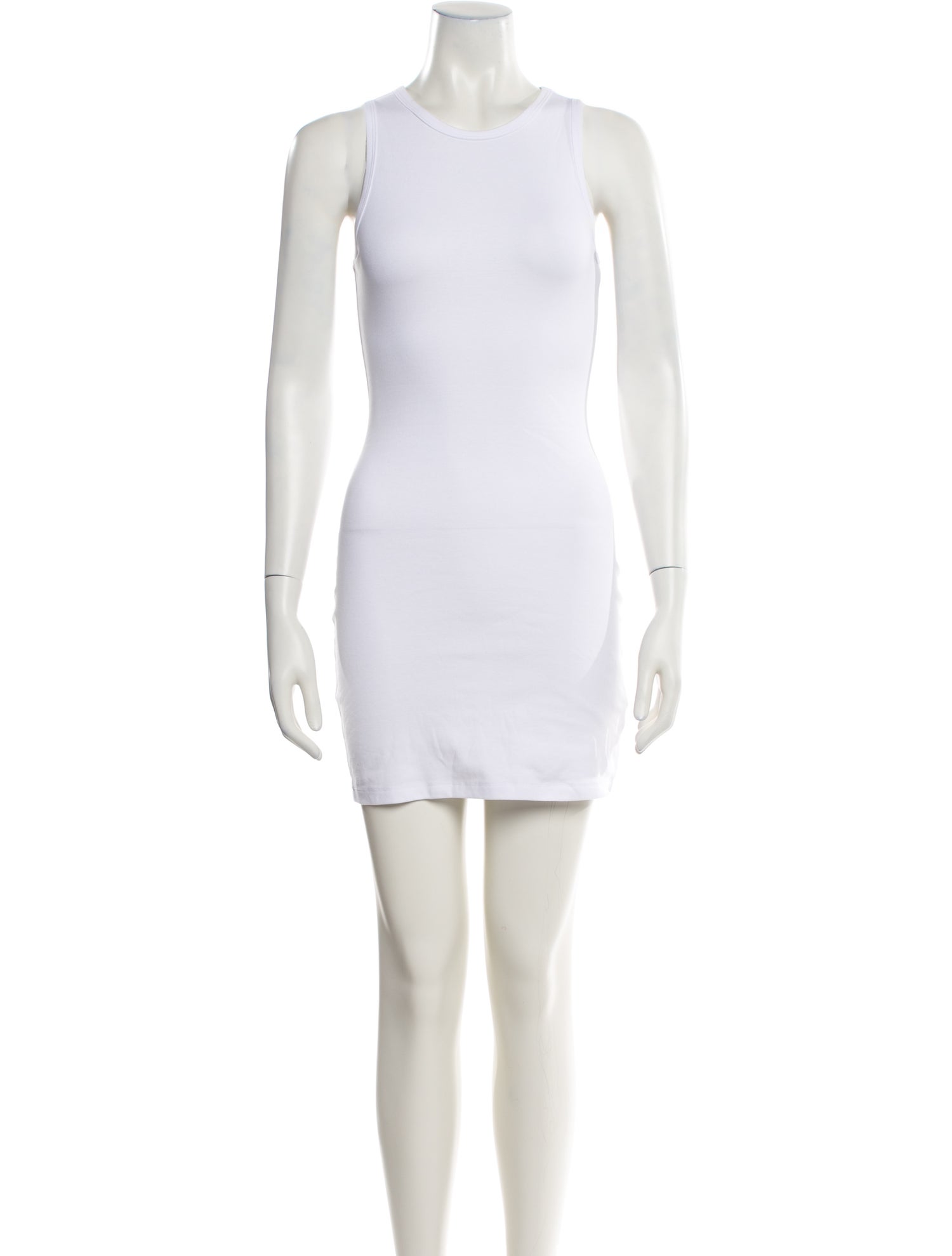 Aexae Crew Neck Mini Dress