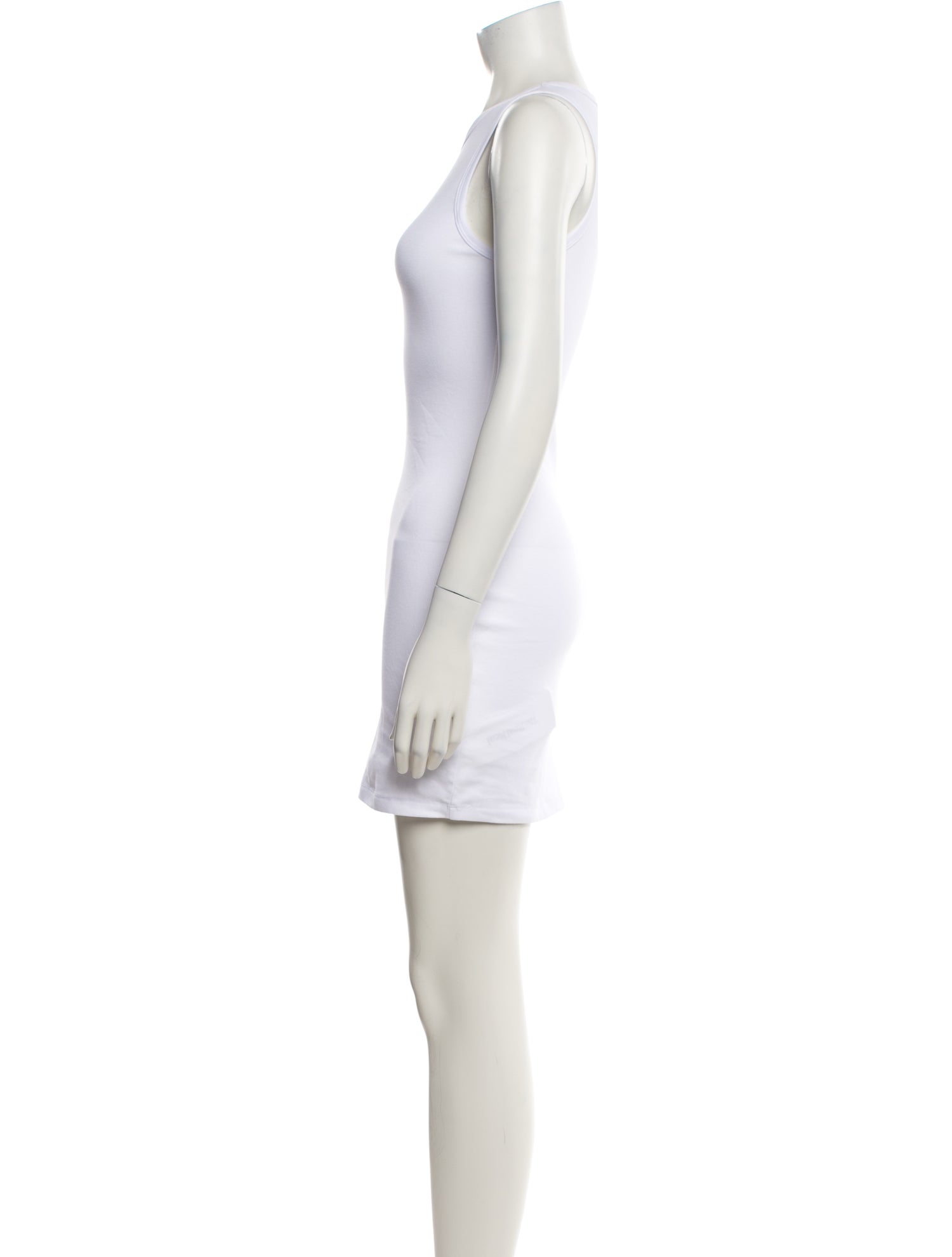 Aexae Crew Neck Mini Dress