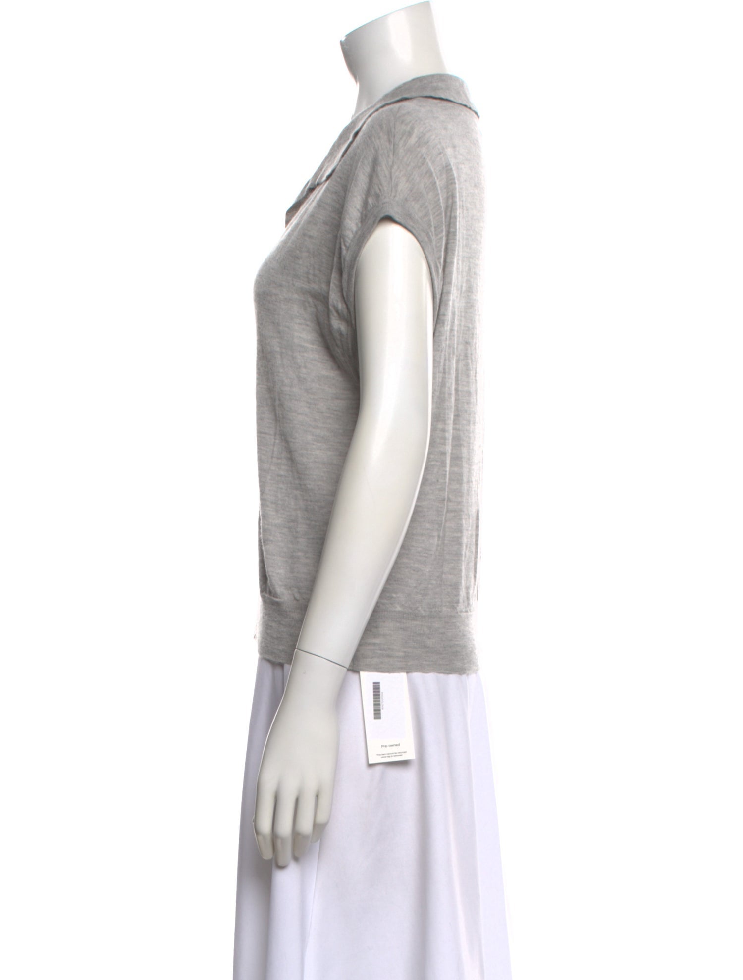 Aexae Cashmere Short Sleeve Top