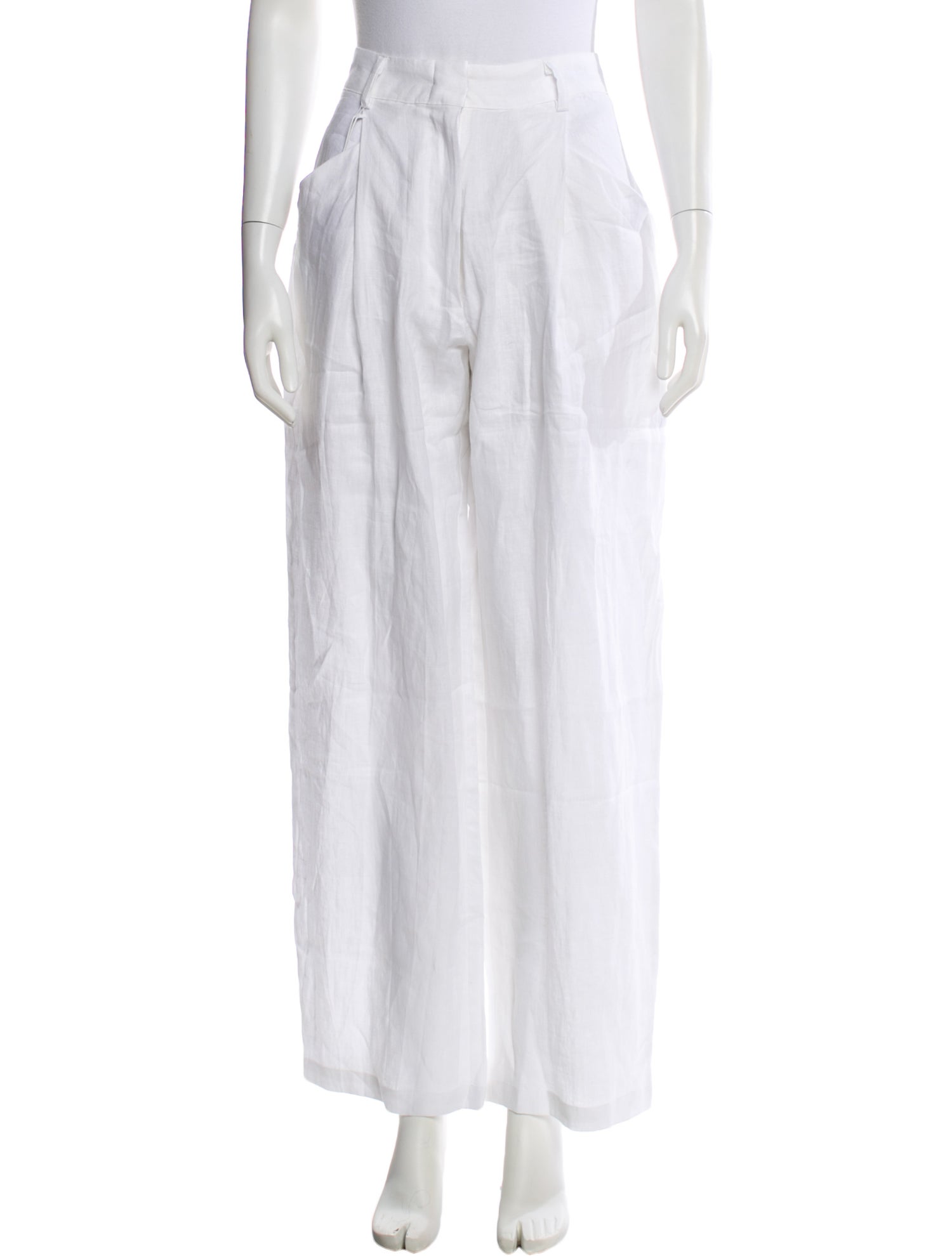 Aexae Linen Wide Leg Pants