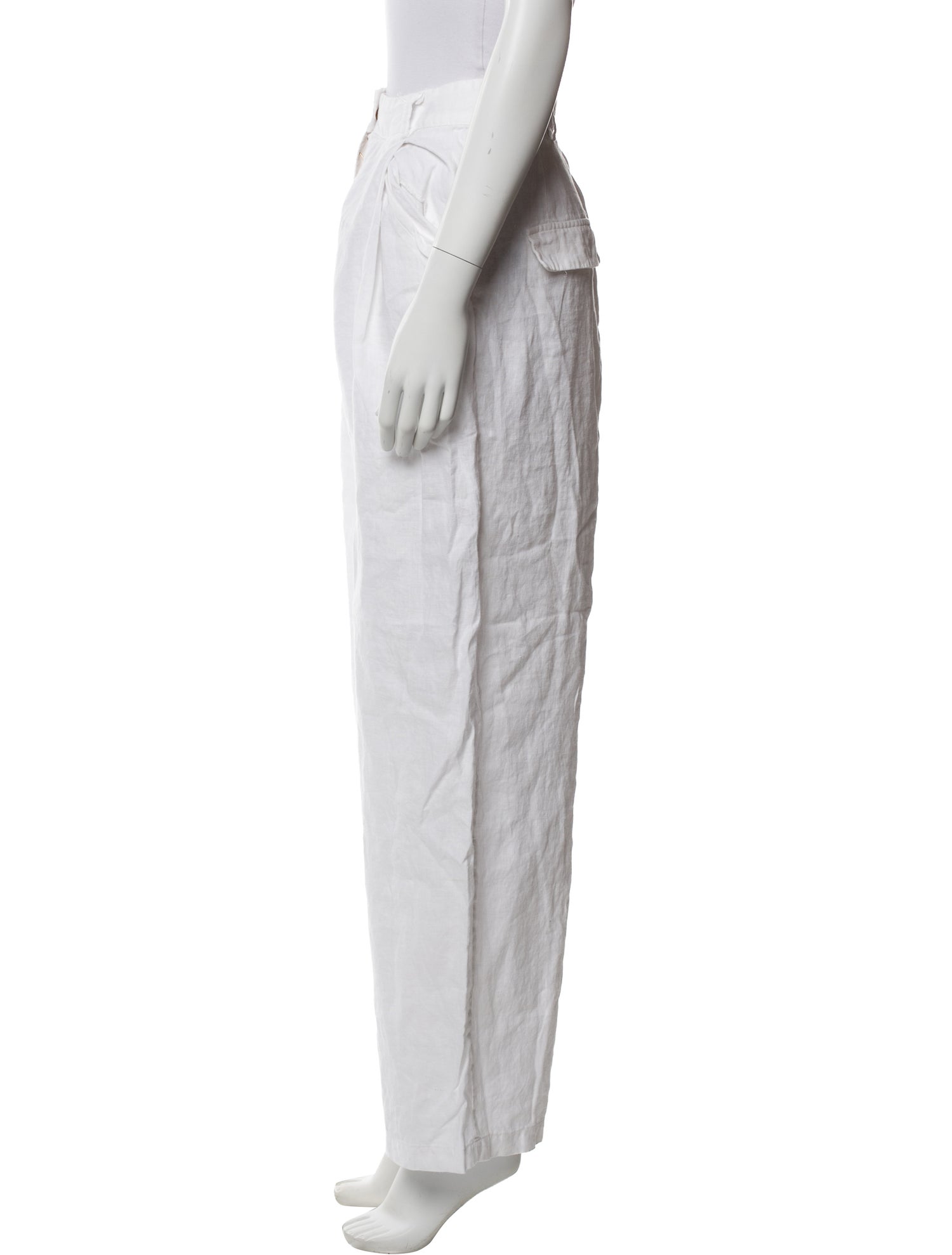 Aexae Linen Wide Leg Pants