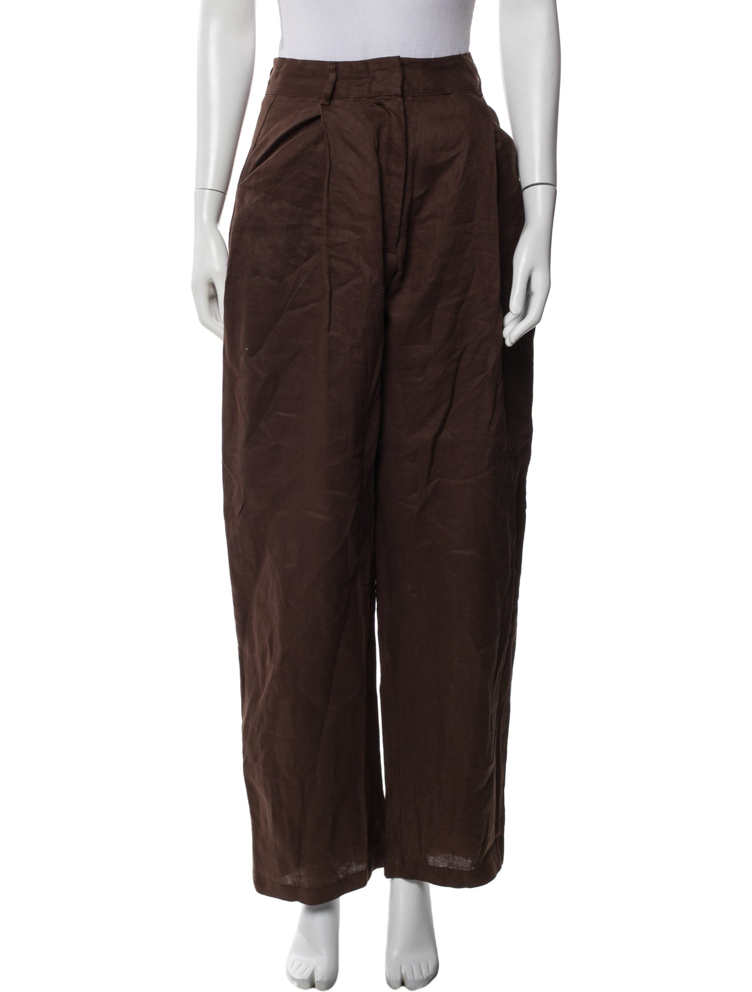 Aexae Linen Wide Leg Pants
