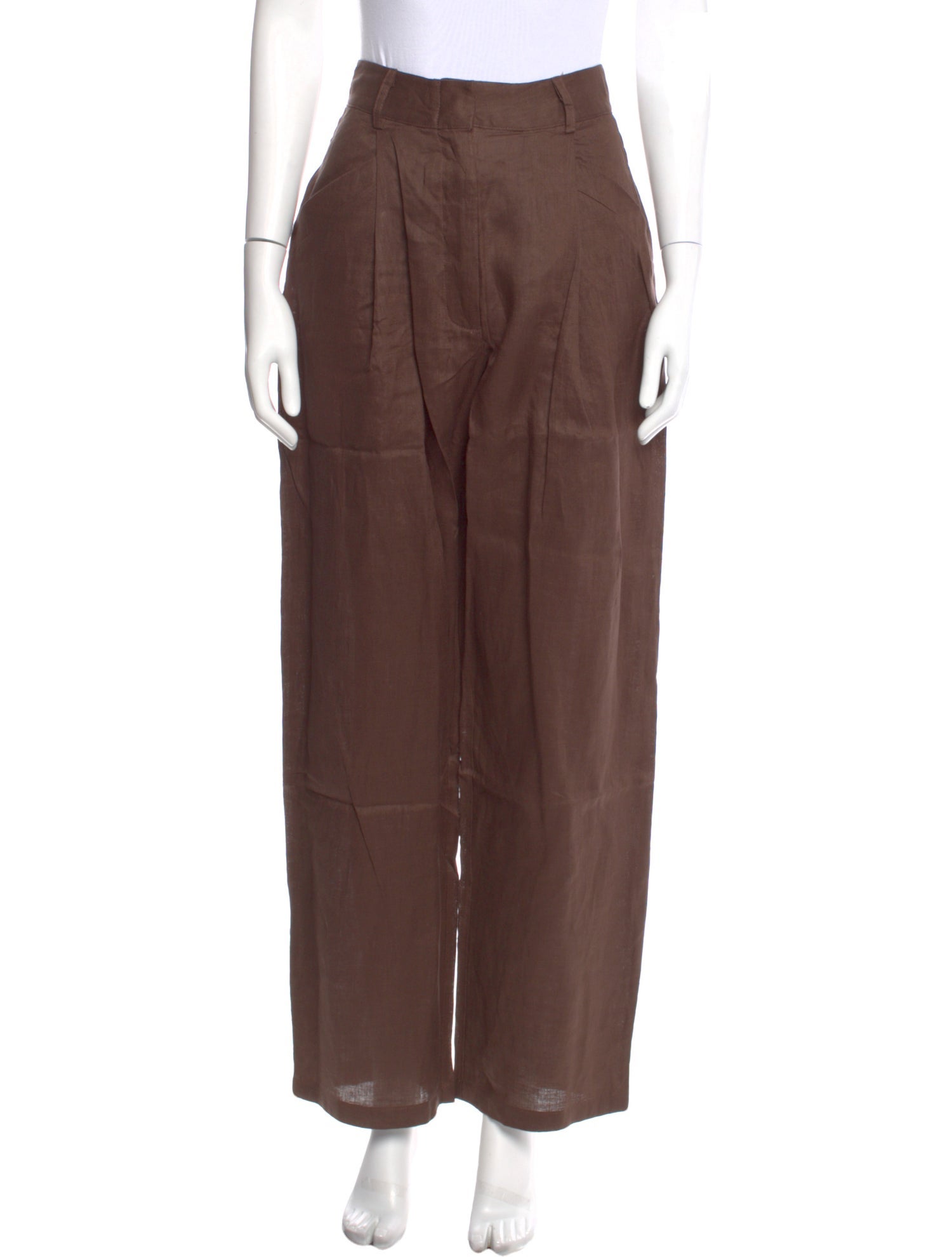 Aexae Linen Wide Leg Pants