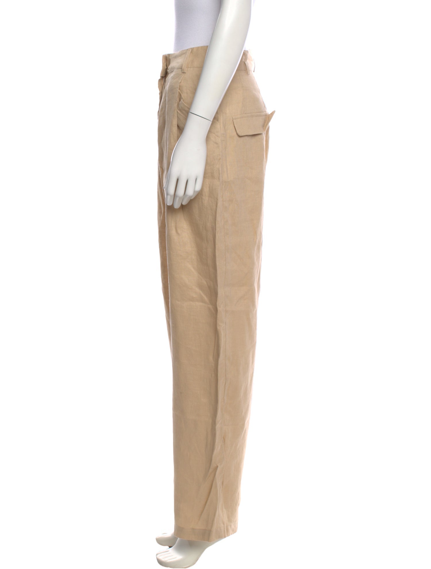 Aexae Linen Wide Leg Pants