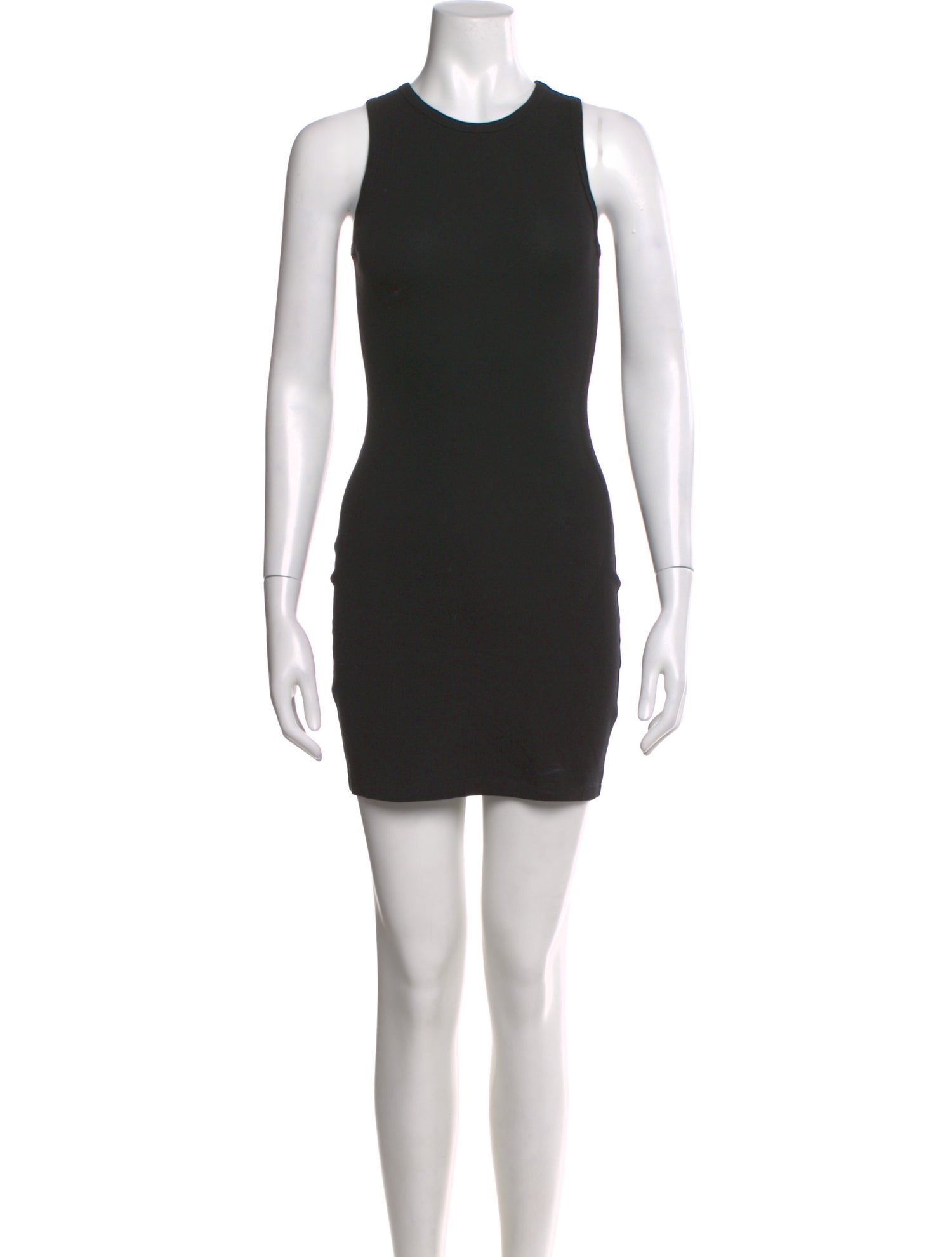Aexae Crew Neck Mini Dress