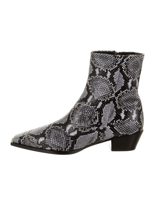 Aeyde Snakeskin Boots