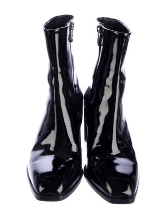 Aeyde Patent Leather Boots