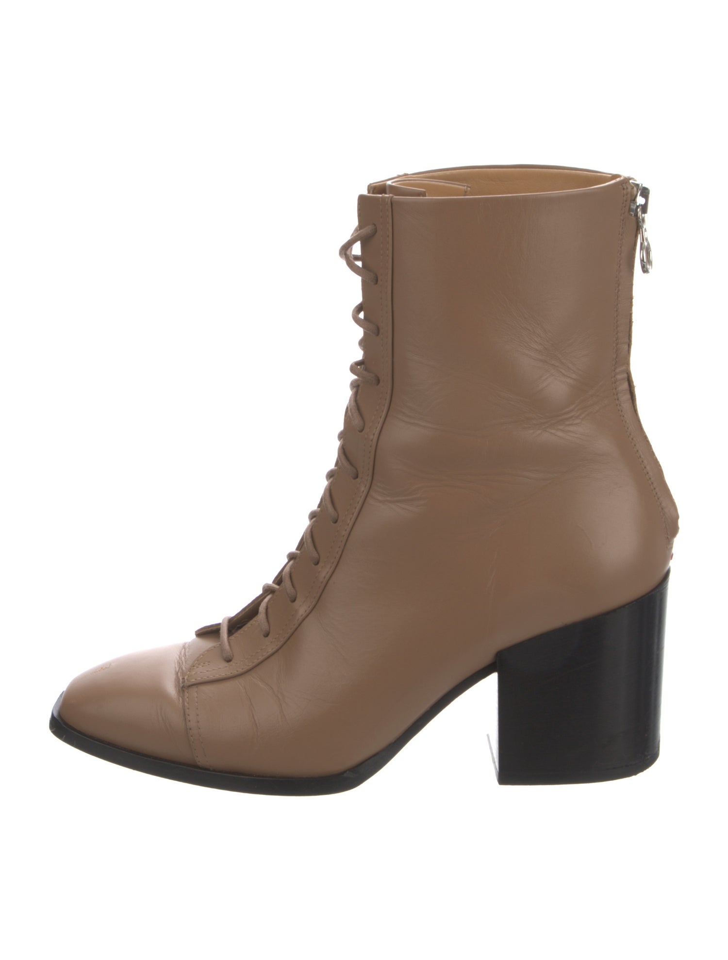 Aeyde Leather Lace-Up Boots