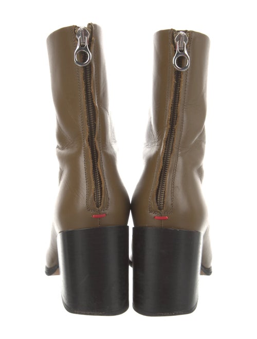 Aeyde Leather Lace-Up Boots