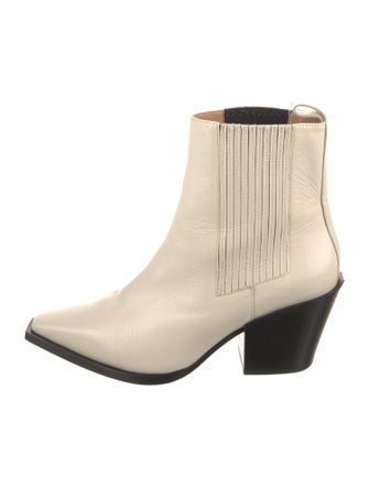 Aeyde Leather Western Boots