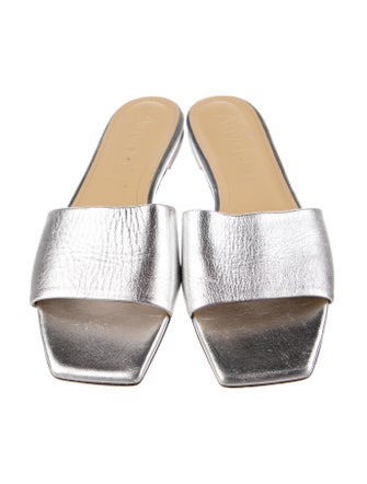 Aeyde Leather Slides