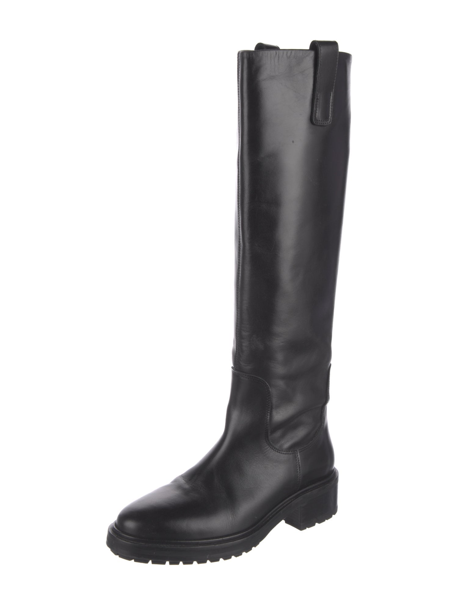 Aeyde Leather Riding Boots