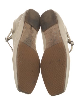 Aeyde Leather Mary Jane Flats