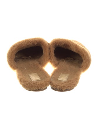 Aeyde Shearling Mules