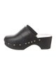 Aeyde Leather Studded Accents Mules
