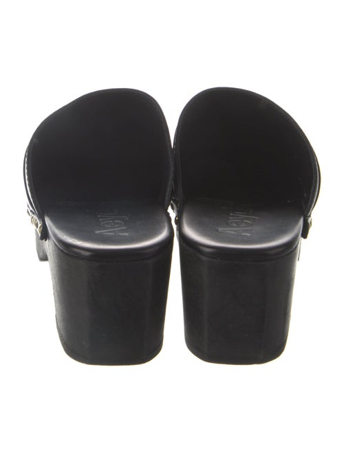 Aeyde Leather Studded Accents Mules
