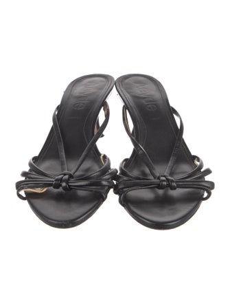 Aeyde Leather Slides