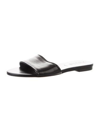 Aeyde Leather Slides