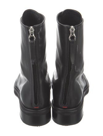 Aeyde Leather Combat Boots