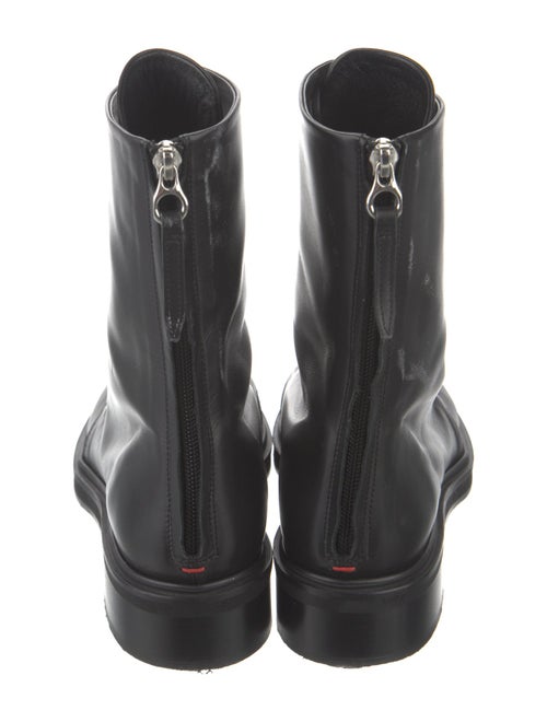Aeyde Leather Combat Boots