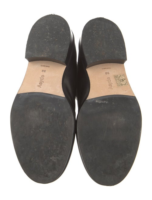 Aeyde Leather Combat Boots