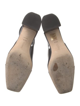 Aeyde Leather Slingback Pumps