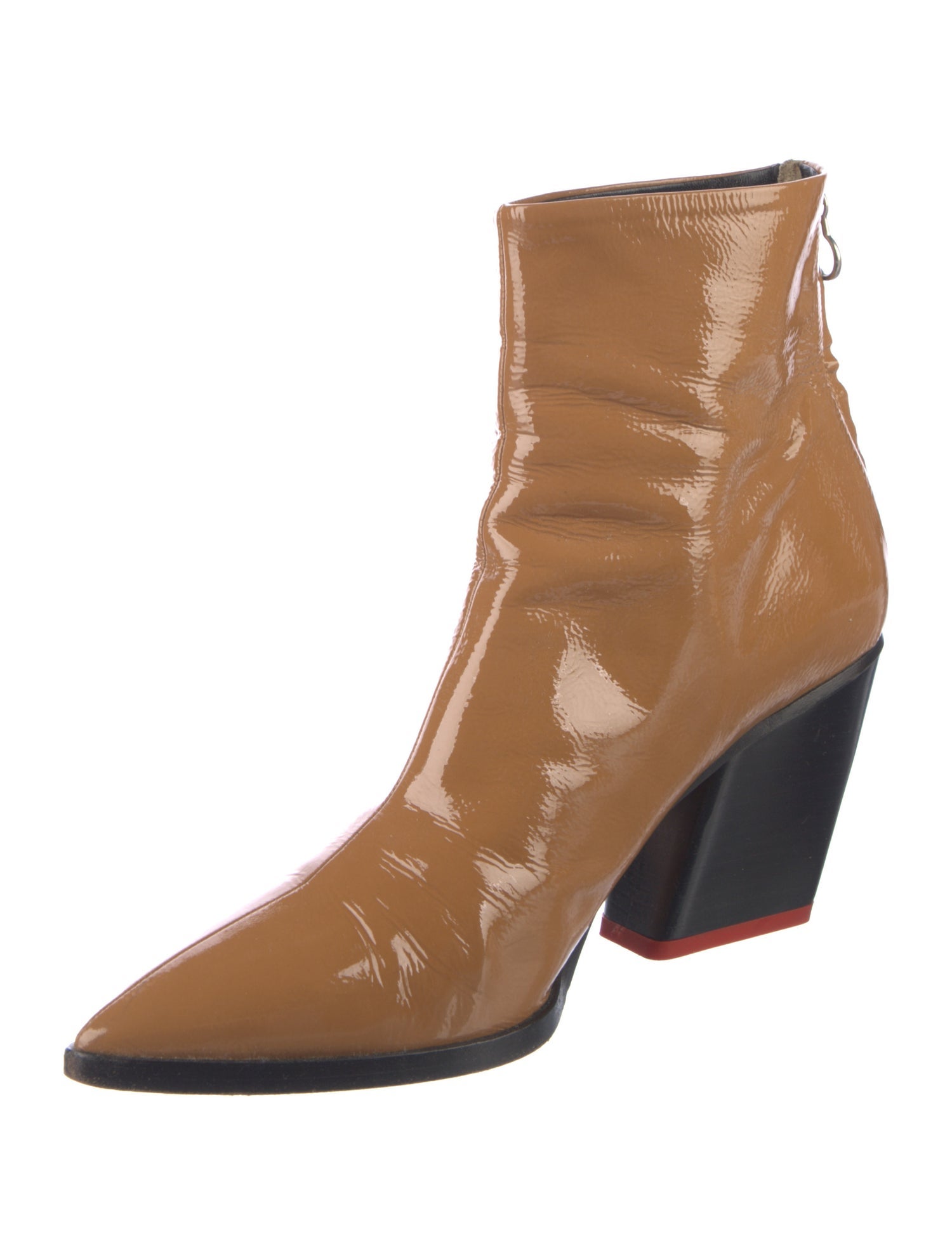 Aeyde Patent Leather Boots