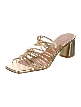 Aeyde Leather Slides