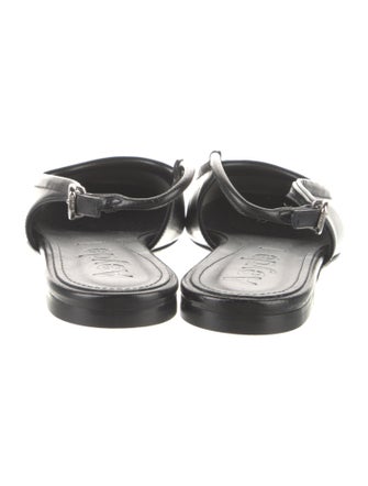 Aeyde Leather Slingback Flats