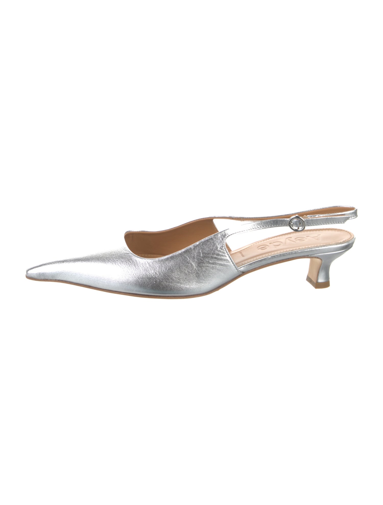 Aeyde Leather Slingback Pumps