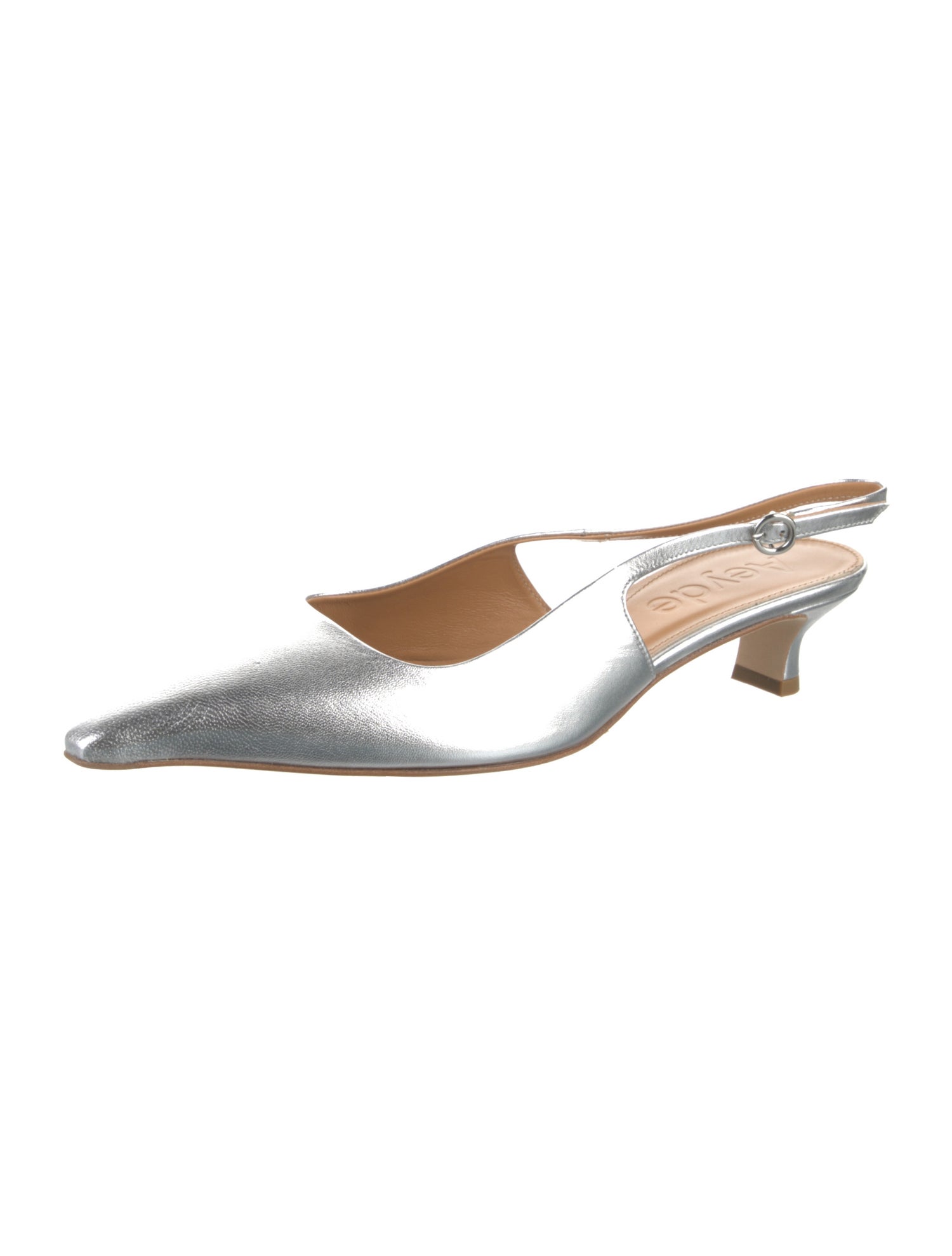 Aeyde Leather Slingback Pumps
