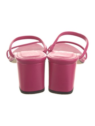 Aeyde Leather Slides