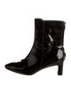 Aeyde Patent Leather Combat Boots