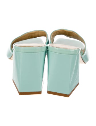 Aeyde Patent Leather Slides