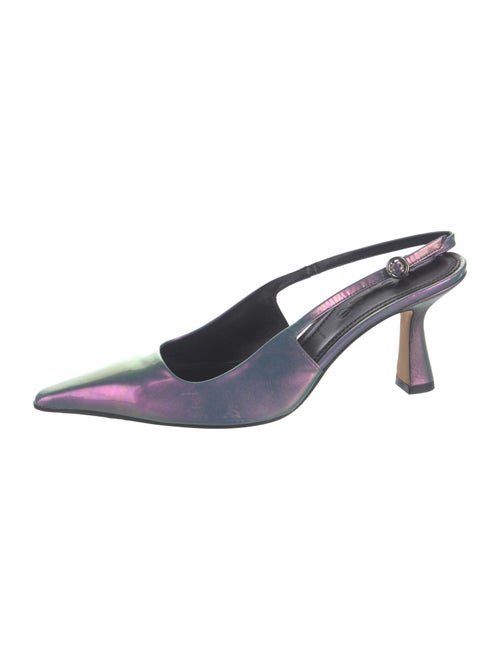 Aeyde Leather Slingback Pumps