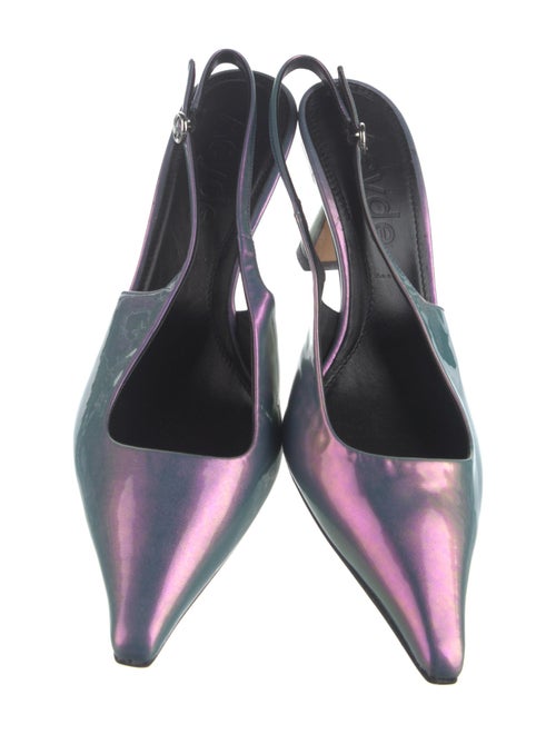 Aeyde Leather Slingback Pumps
